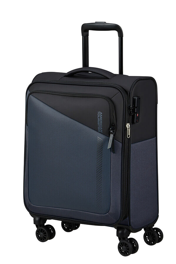 American Tourister Daring Dash Spinner Expandable TSA S  Czarny/Szary