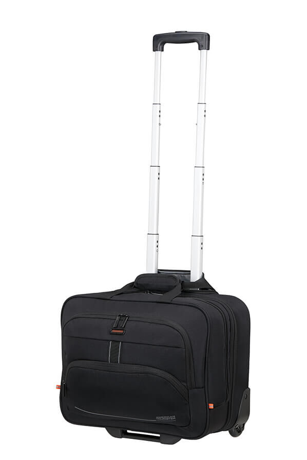 American Tourister At Work Nxt Rolling Tote 15.6'  Czarny
