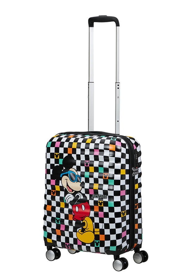 American Tourister Disney Wavebreaker Spinner TSA Disney Fl 55cm  Mickey Check