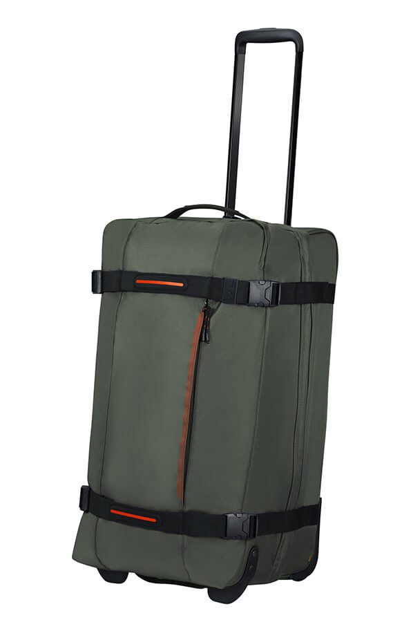 American Tourister Urban Track Duffle with Wheels M  Dark Khaki