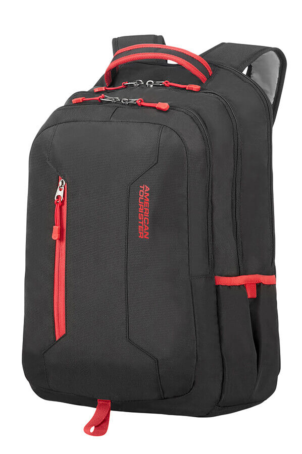 American Tourister Urban Groove Laptop Backpack  15.6inch Black/Red