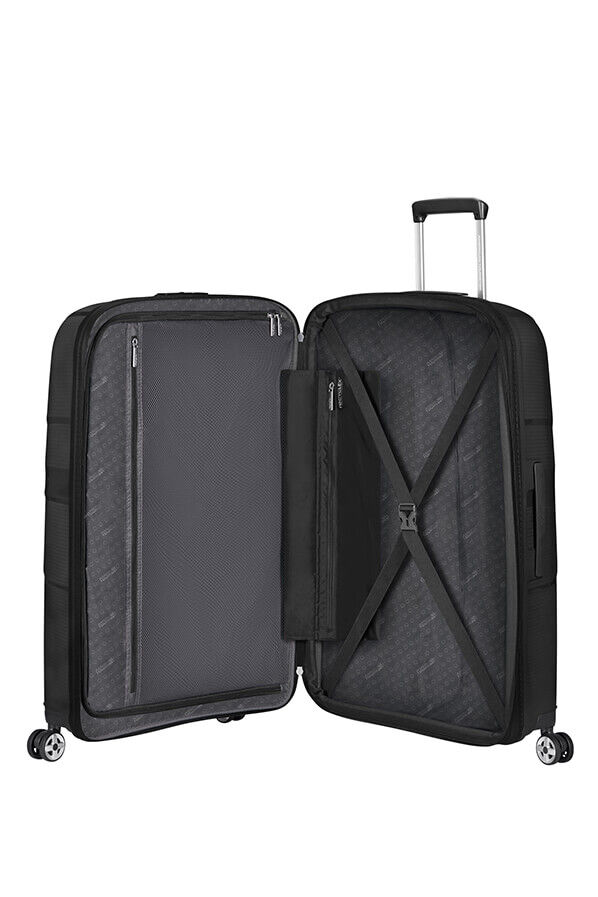 American Tourister Starvibe Spinner Expandable 77cm Czarny