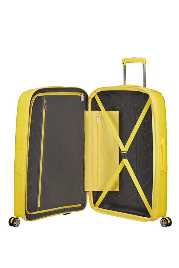 American Tourister Starvibe Spinner Expandable 77cm Electric Lemon