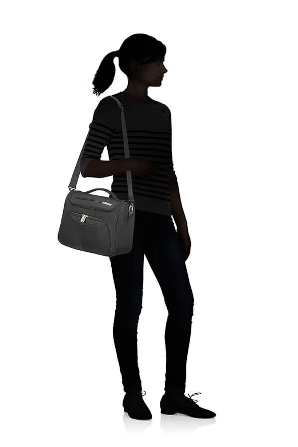 American Tourister Summerfunk Beauty Case  Czarny