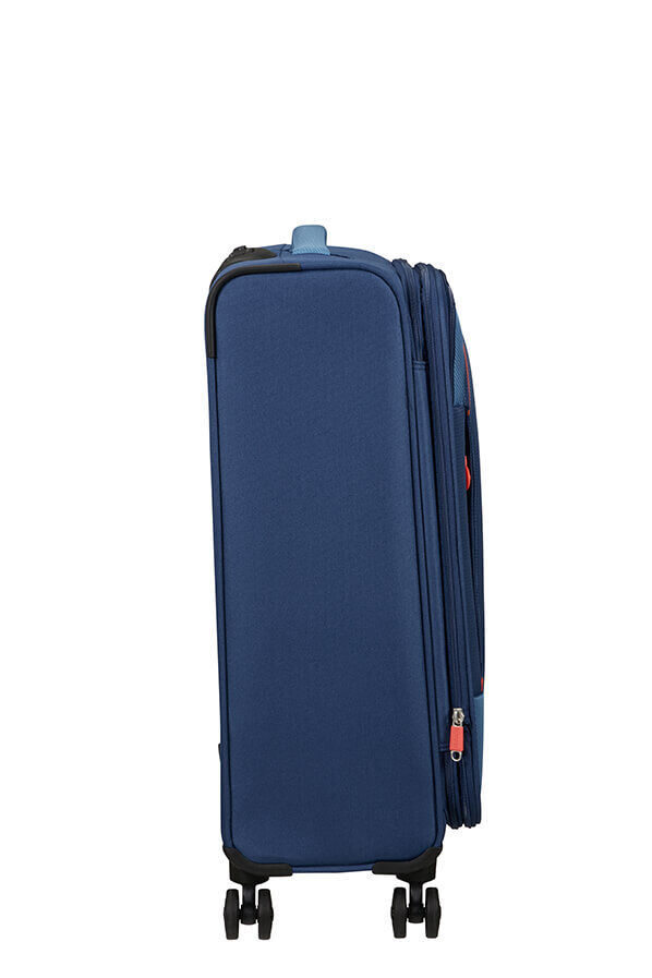 American Tourister Pulsonic Spinner Expandable 68cm  Combat Navy