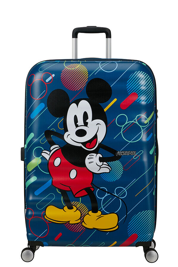 American Tourister Disney Wavebreaker Spinner TSA Disney Fl 77cm  Mickey Future Pop