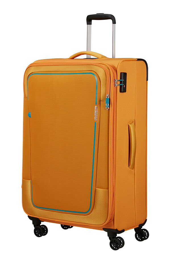 American Tourister Pulsonic Spinner Expandable 81cm  Sunset Yellow