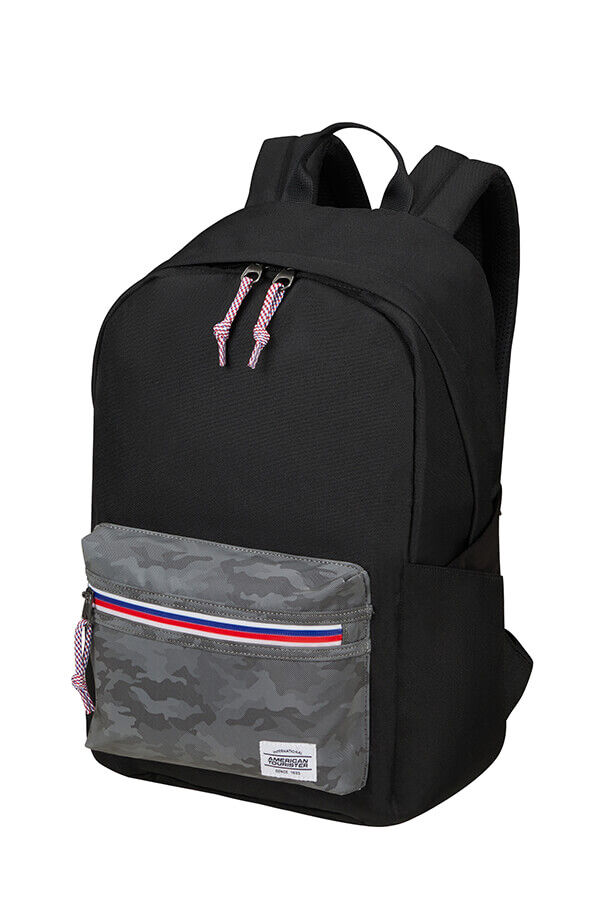 American Tourister Upbeat Backpack Zip  Camo Black