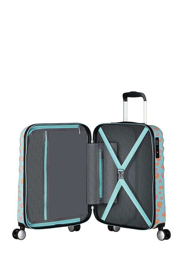 American Tourister Disney Wavebreaker Spinner TSA Disney Fl 55cm  Minnie Pastel Dots