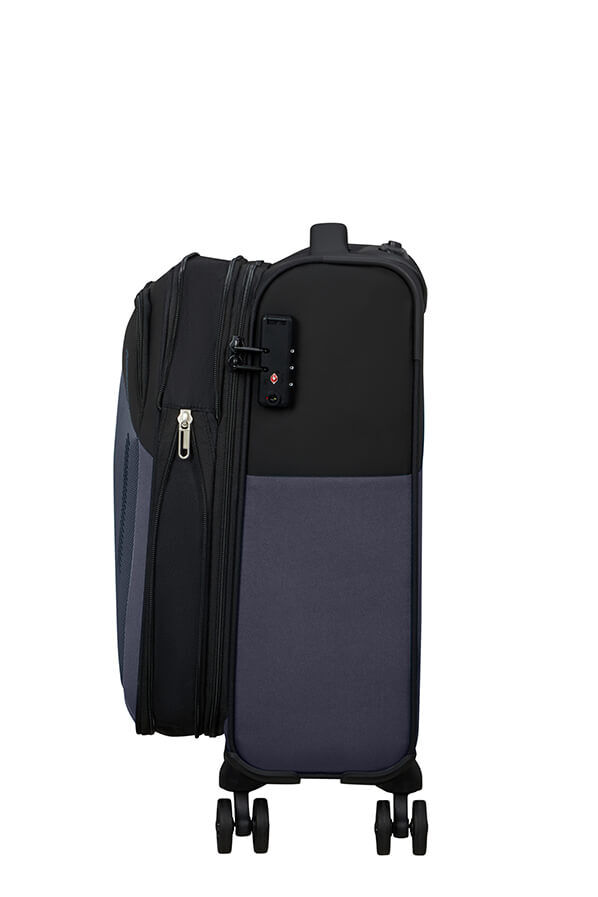 American Tourister Daring Dash Spinner Expandable TSA S  Czarny/Szary