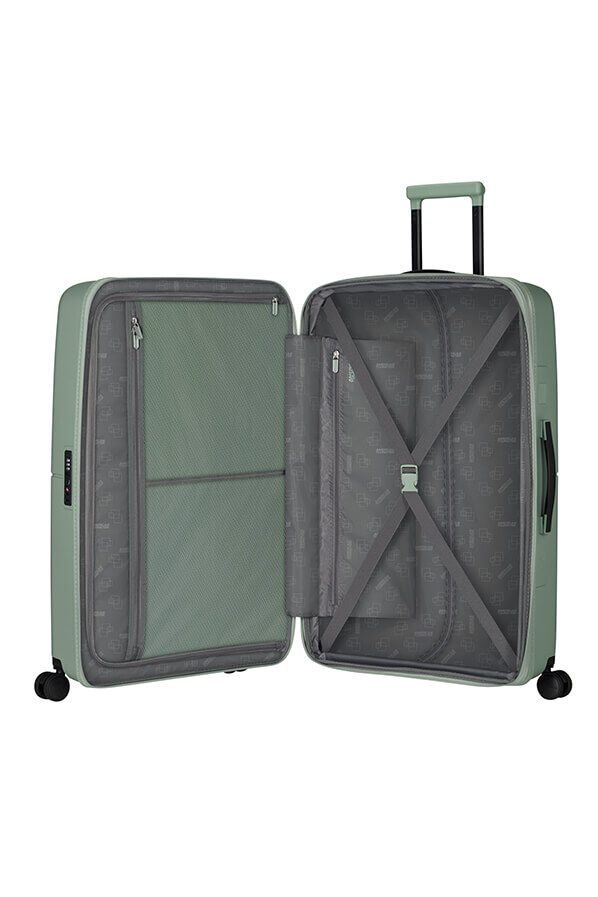 American Tourister DashPop Spinner Expandable TSA 77cm  Iceberg Green