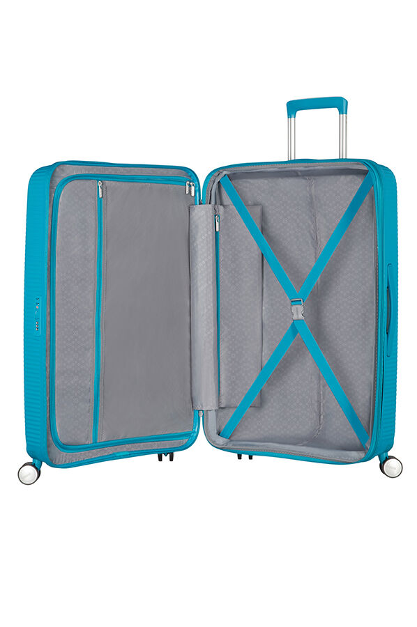 American Tourister Soundbox Spinner Expandable 67cm Summer Blue