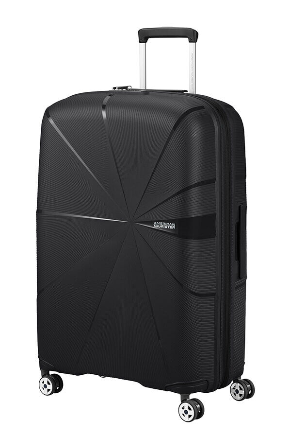 American Tourister Starvibe Spinner Expandable 77cm Czarny