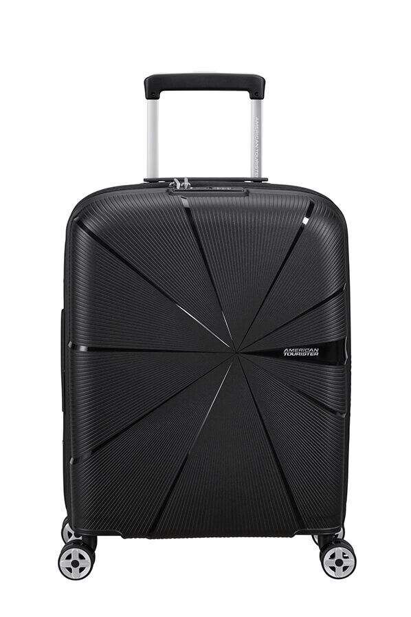 American Tourister Starvibe Spinner Expandable TSA 55cm Czarny