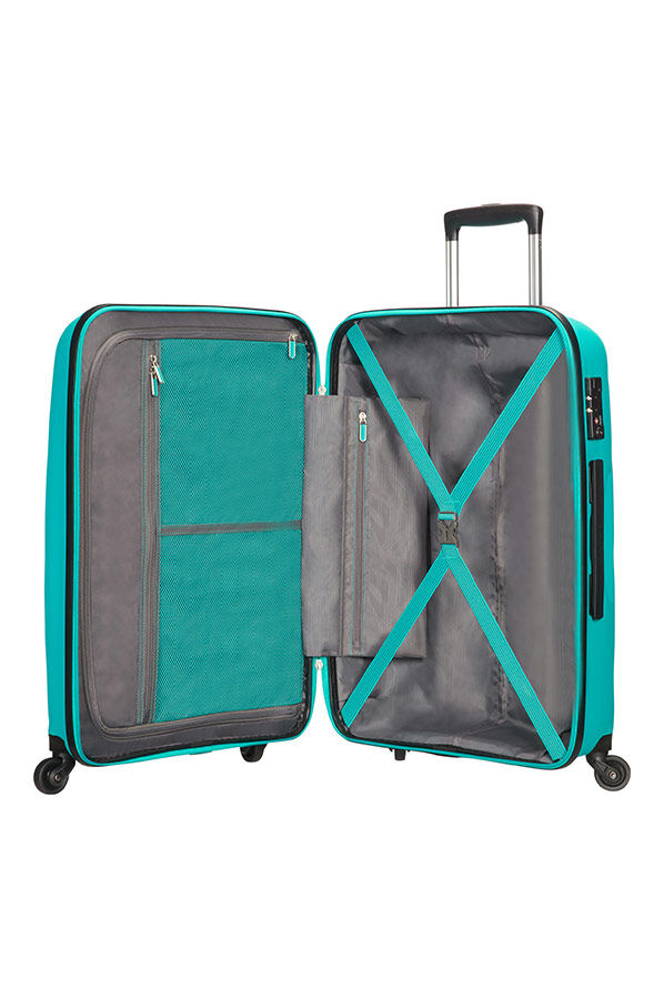 American Tourister Bon Air 4-wheel 75cm large Spinner suitcase Deep Turquoise