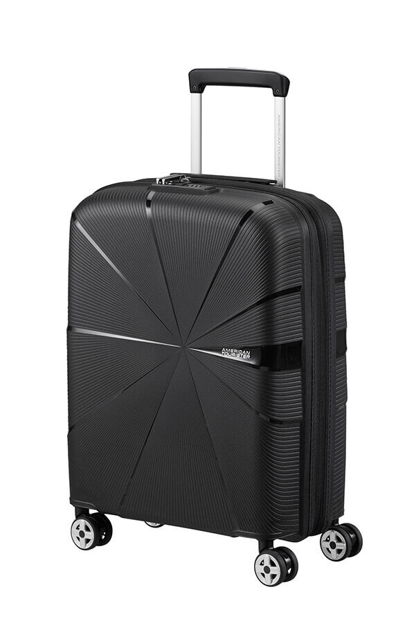 American Tourister Starvibe Spinner Expandable TSA 55cm Czarny