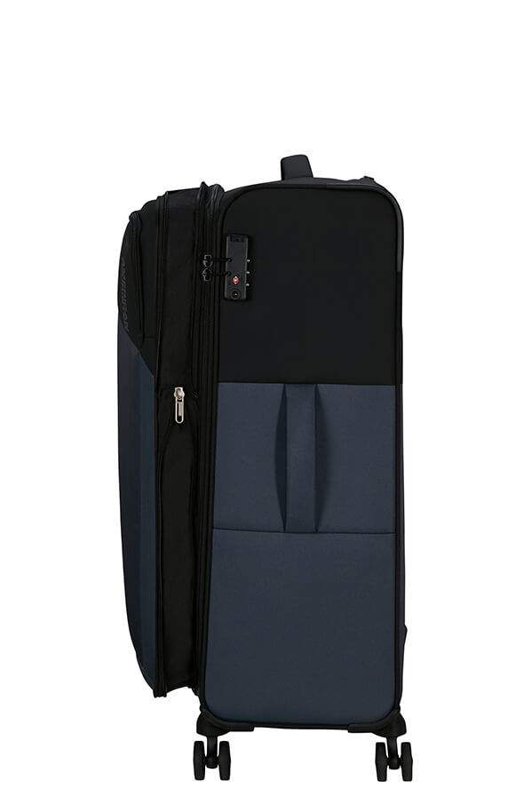 American Tourister Daring Dash Spinner Expandable TSA L  Czarny/Szary