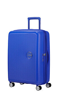 American Tourister SoundBox Walizka Średnia | American Tourister SoundBox Spinner Expandable 67cm  Cobalt Blue