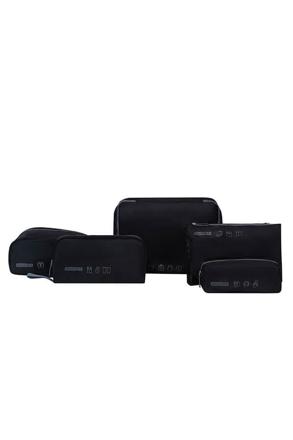 American Tourister American Tourist. Ta Packing Organizers 5Pcs  Czarny/Szary