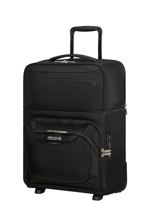 American Tourister SummerRide Upright Underseater Expandable Tsa Czarny