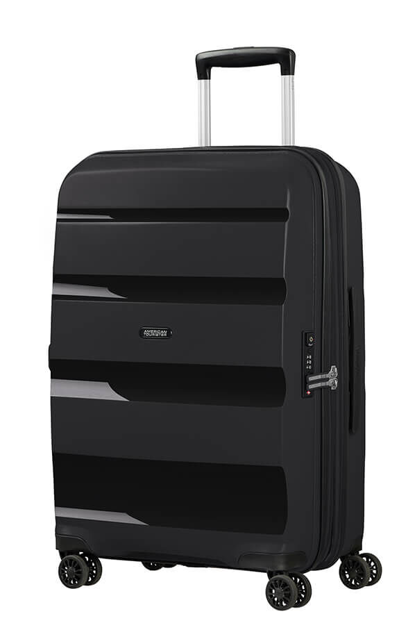 American Tourister Bon Air Dlx Spinner TSA Expandable 66cm  Czarny