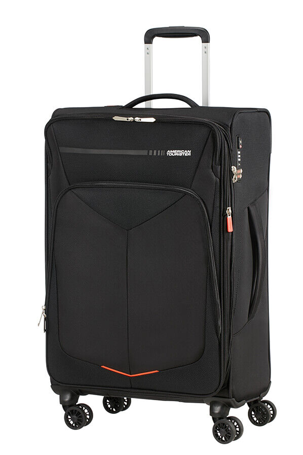 American Tourister Summerfunk Spinner Exp TSA 67cm  Czarny