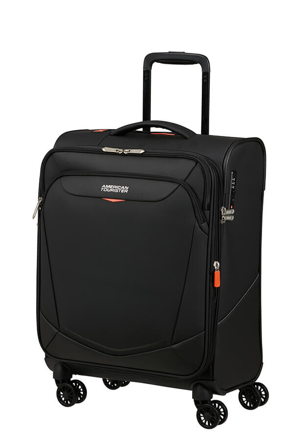 American Tourister SummerRide Spinner S EXP TSA SP 55cm  Czarny