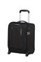 Cloudrider Walizka na 2 kołach S/M | American Tourister Cloudrider Upright Underseater Tsa  Jet Black