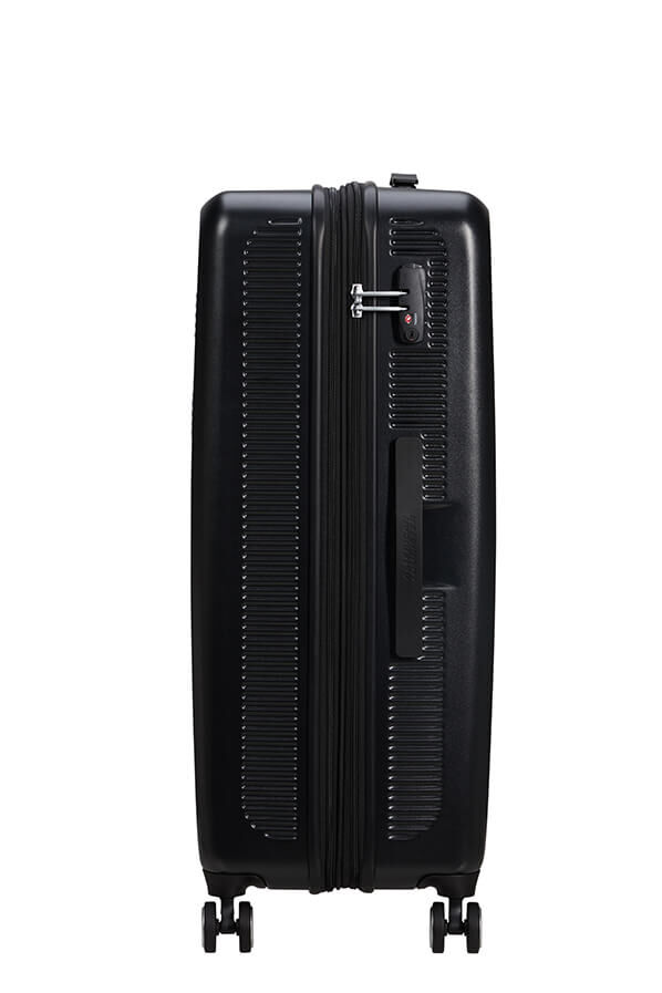 Astrobeam Walizka Duża | American Tourister Astrobeam Spinner EXP TSA 78cm  Storm Black