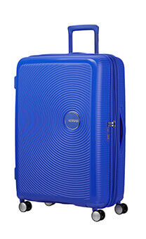 American Tourister SoundBox Large Check-in | American Tourister SoundBox Spinner Expandable 77cm  Cobalt Blue