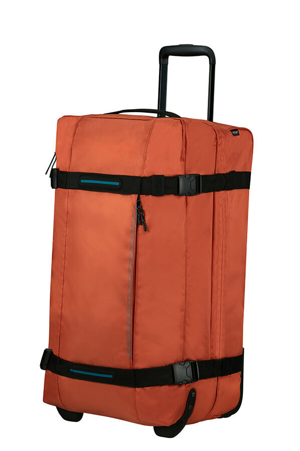 American Tourister Urban Track Duffle with Wheels M  Radiant Orange