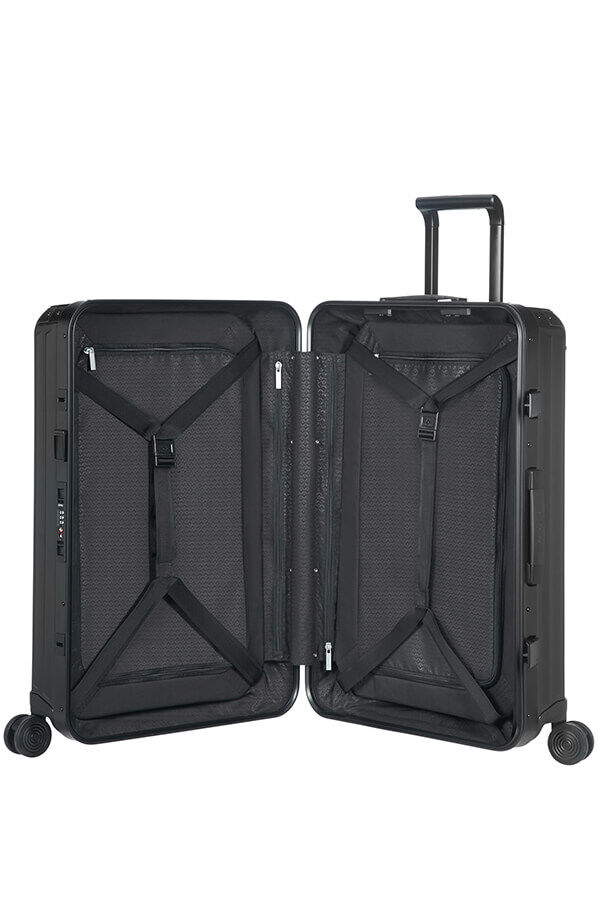 Samsonite Lite-Box Alu Spinner 69cm  Czarny