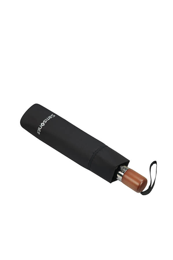 Samsonite Wood Classic S 3 Sect. Auto O/C Short  Czarny