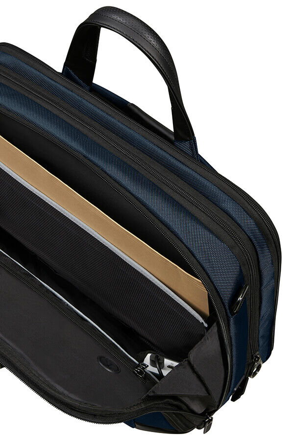 Samsonite Pro-Dlx 6 Bailhandle Expandable 15.6'  Niebieski
