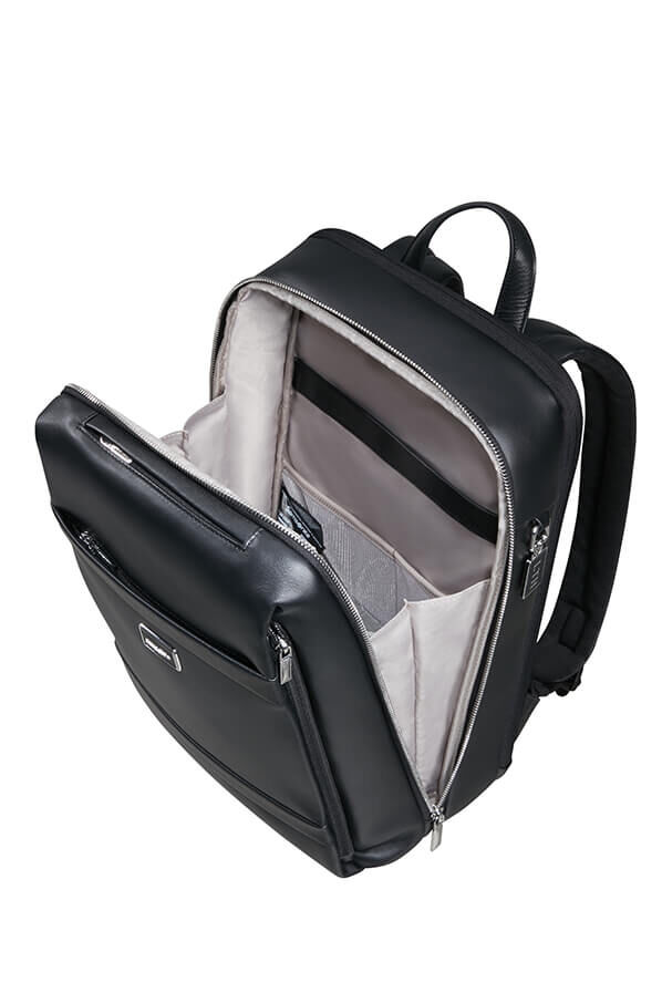Image Biz Leather Plecak 14.1" | Samsonite Image Biz Leather Backpack 14.1'  Czarny