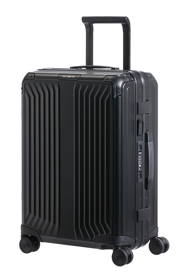 Samsonite Lite-Box Alu Spinner 55cm  Czarny