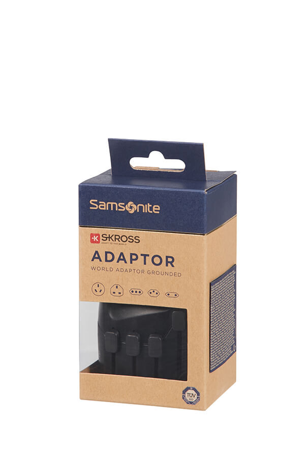 Samsonite Global Ta Worldwide Adapter Czarny