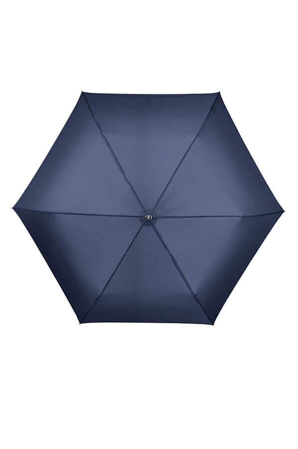 Samsonite Rain Pro Parasol Ultra Mini płaski 3 Sect. Niebieski