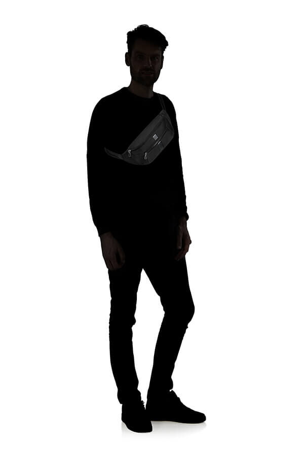 Samsonite Sacksquare Waist Bag  Czarny