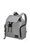Samsonite Wander Last Backpack 3PKT 1 Buckle  Metallic Silver