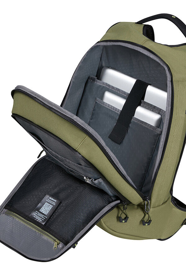 Samsonite Ecodiver Laptop Backpack L LTD  Waxed Wasabi