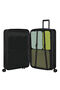 Samsonite Restackd Spinner Expandable 75cm  Czarny