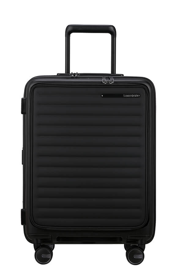 Samsonite Restackd Spinner Expandable Easy Access 55cm  Czarny
