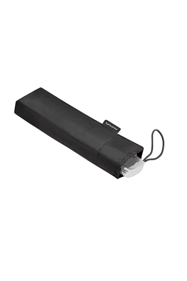 Samsonite Rain Pro Parasol manualny płaski 3 Sect. Czarny