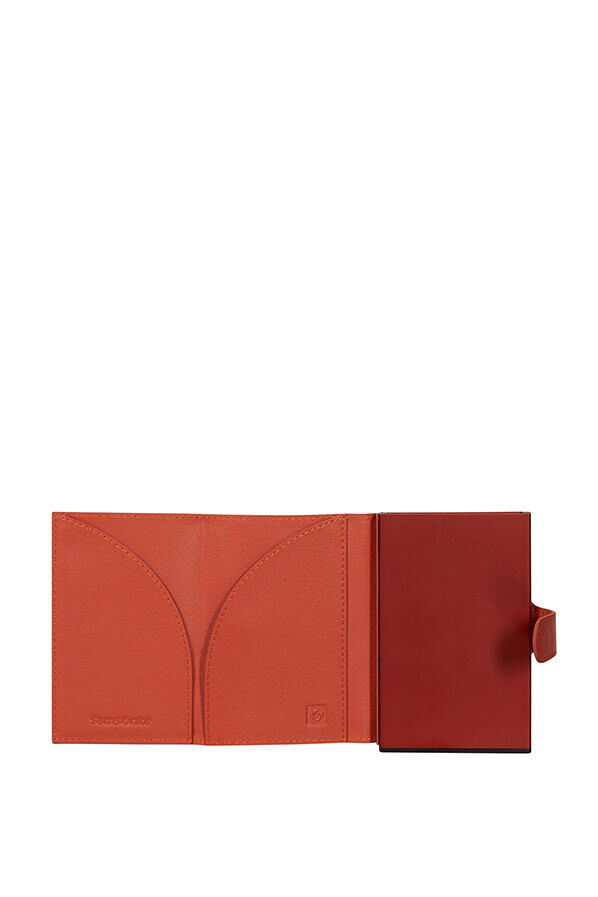 Samsonite Alu Fit 202 - Slide-up Wallet  Pomarańczowy