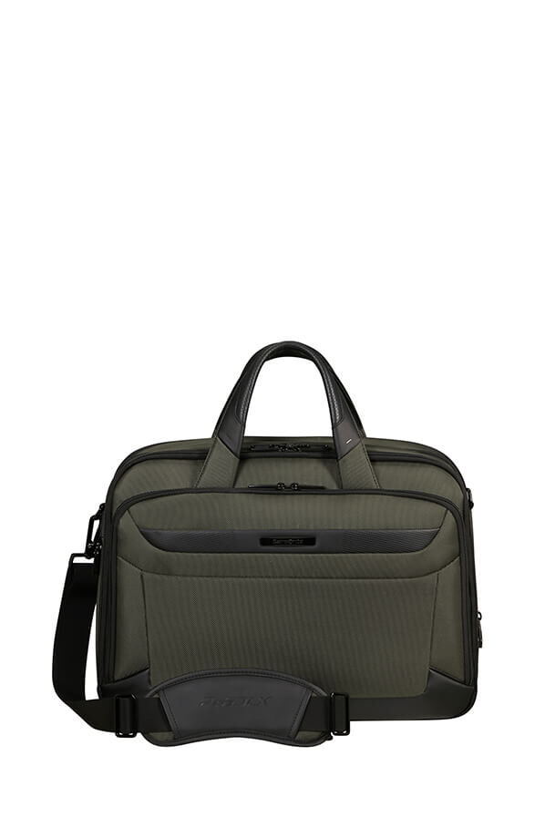 Samsonite Pro-Dlx 6 Bailhandle Expandable 15.6'  Zielony