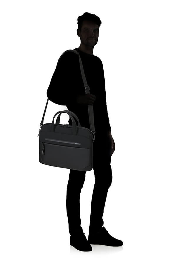 Samsonite Moderny Slim Briefcase 15.6'  Black