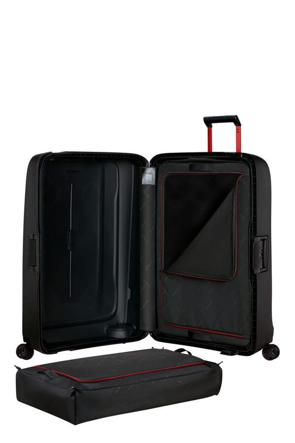 Samsonite Essens Spinner 81cm  Charcoal/Red