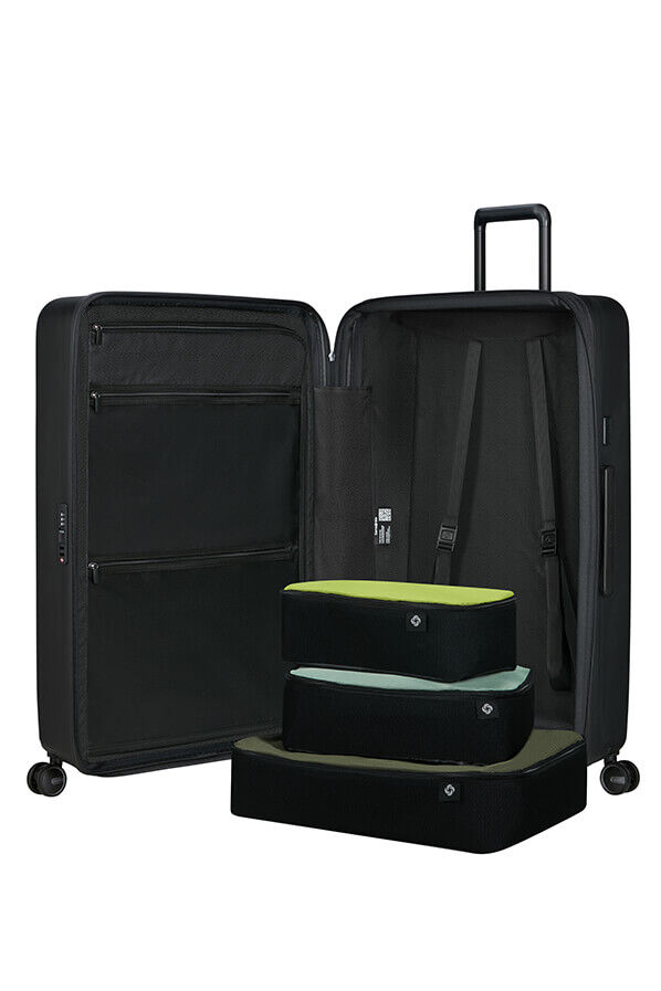 Samsonite Restackd Spinner Expandable 81cm  Czarny