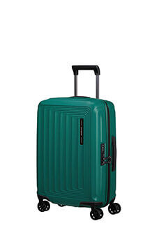 Samsonite Nuon Spinner expandable (4 wheels) 55cm no USB | Samsonite Nuon Spinner Expandable 55cm  Pine Green
